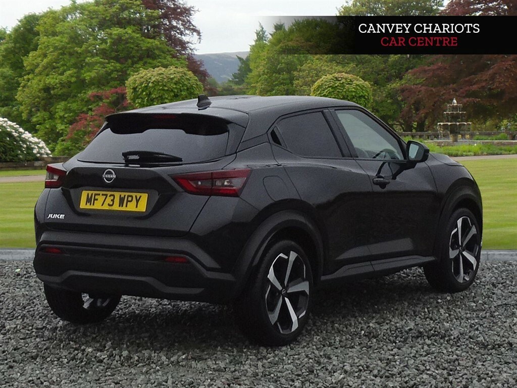 Nissan Juke 1.0 Dig-t Tekna Euro 6 Ss MF73WPY Black #3
