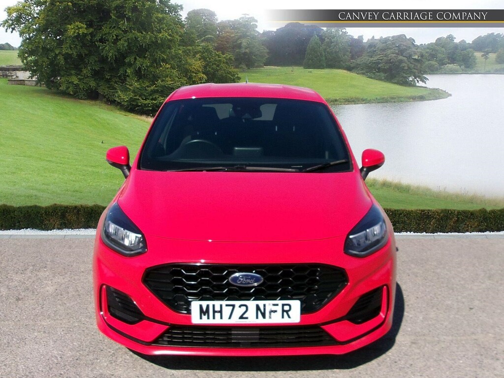 Ford Fiesta 1.0T Ecoboost St-line Euro 6 Ss MH72NFR Red #2
