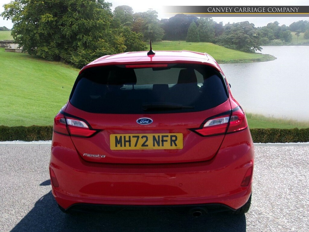 Ford Fiesta 1.0T Ecoboost St-line Euro 6 Ss MH72NFR Red #5