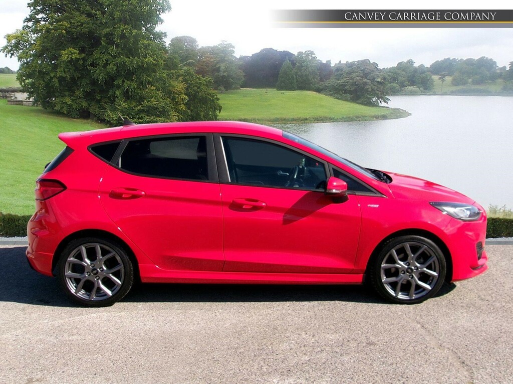 Ford Fiesta 1.0T Ecoboost St-line Euro 6 Ss MH72NFR Red #6