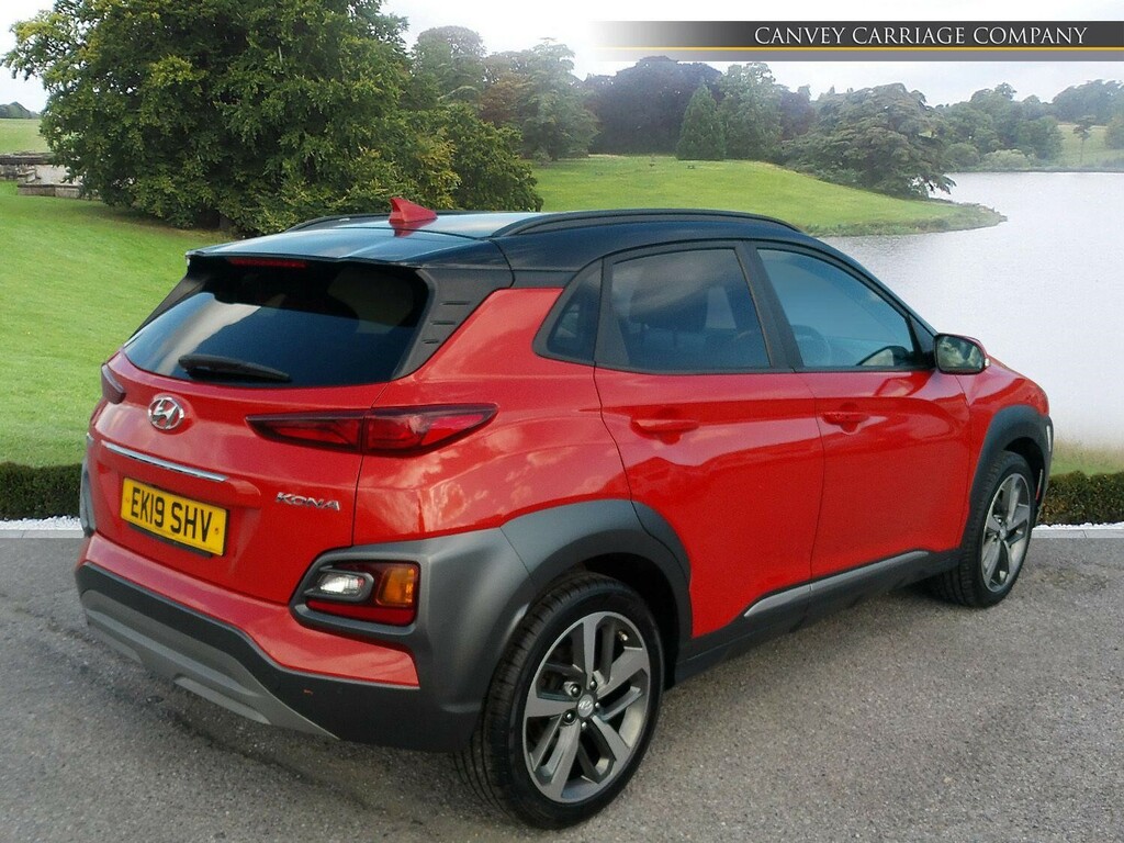 Hyundai Kona 1.0 T-gdi Premium Euro 6 Ss EK19SHV Orange #3