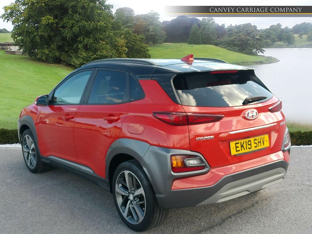 Hyundai Kona 1.0 T-gdi Premium Euro 6 Ss EK19SHV Orange #4