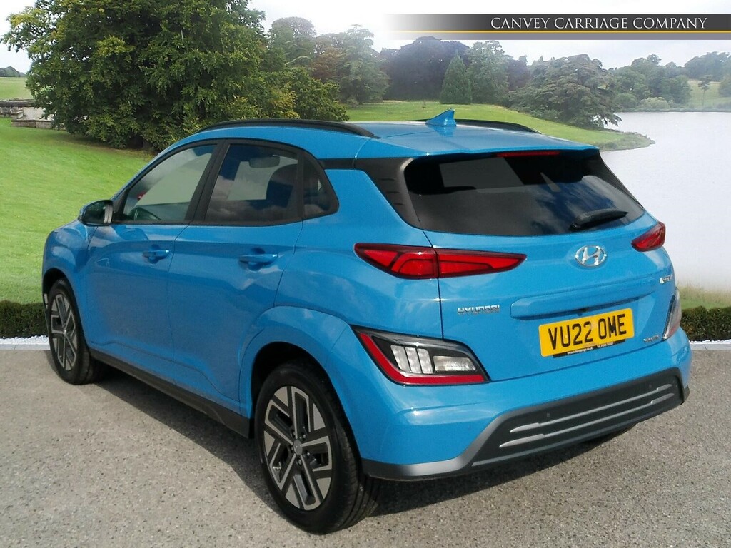 Hyundai Kona 39Kwh Premium 10.5Kw Charger VU22OME Blue #4