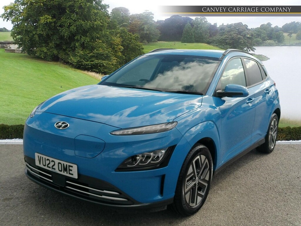 Hyundai Kona 39Kwh Premium 10.5Kw Charger VU22OME Blue #2