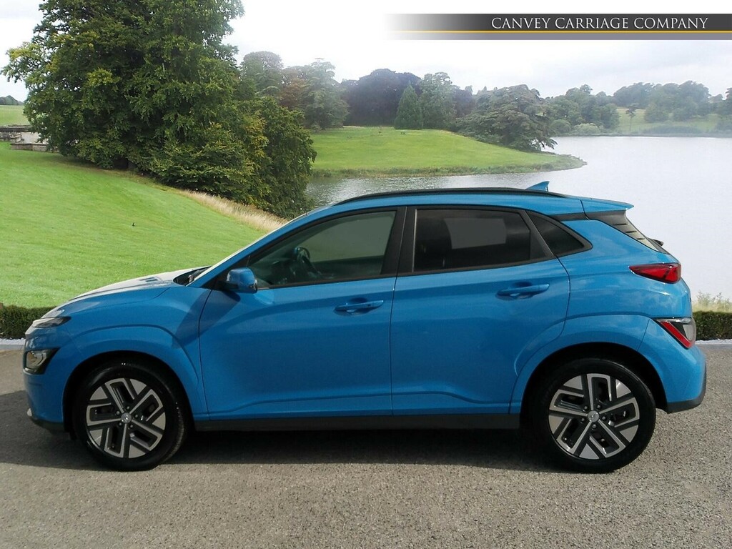 Hyundai Kona 39Kwh Premium 10.5Kw Charger VU22OME Blue #6