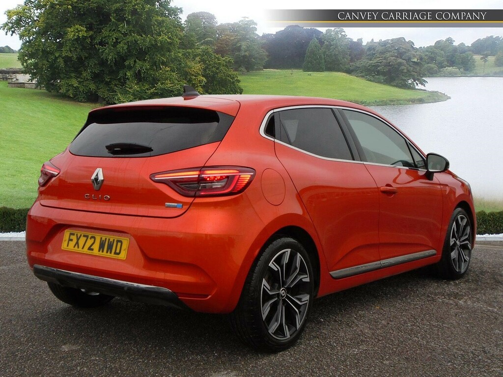 Renault Clio 1.6 E-tech Techno Euro 6 Ss FX72WWD Orange #3