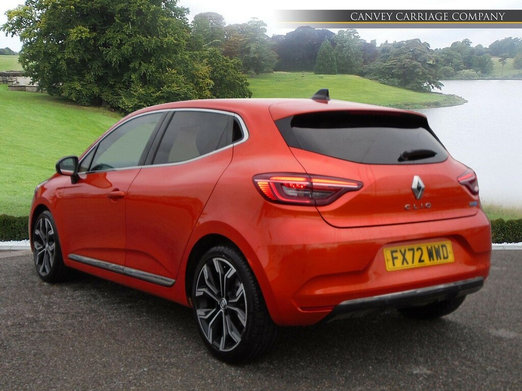Renault Clio 1.6 E-tech Techno Euro 6 Ss FX72WWD Orange #4