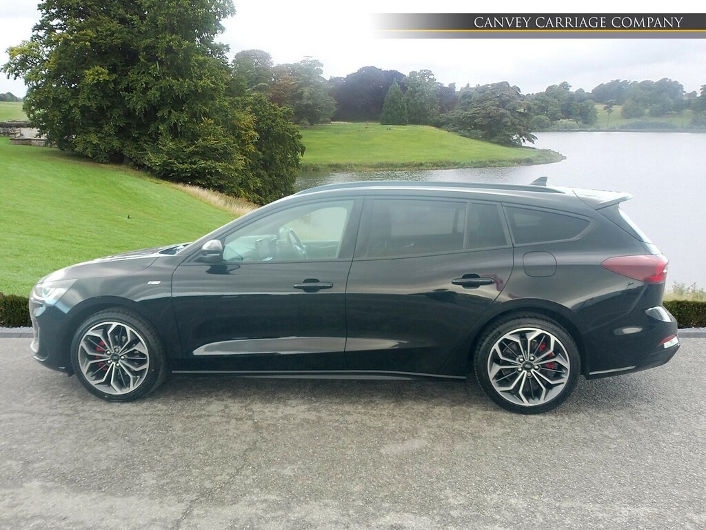 Ford Focus 1.0T Ecoboost Mhev St-line Vignale Euro 6 Ss HMZ1294 Black #5