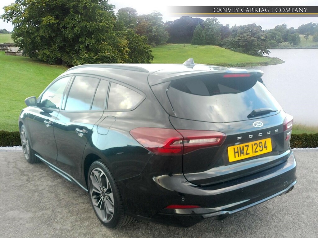 Ford Focus 1.0T Ecoboost Mhev St-line Vignale Euro 6 Ss HMZ1294 Black #3