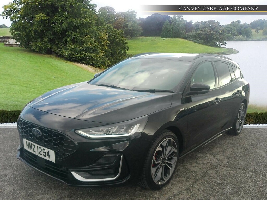 Ford Focus 1.0T Ecoboost Mhev St-line Vignale Euro 6 Ss HMZ1294 Black #2
