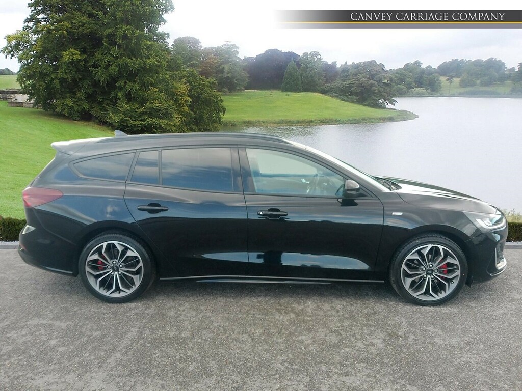 Ford Focus 1.0T Ecoboost Mhev St-line Vignale Euro 6 Ss HMZ1294 Black #4