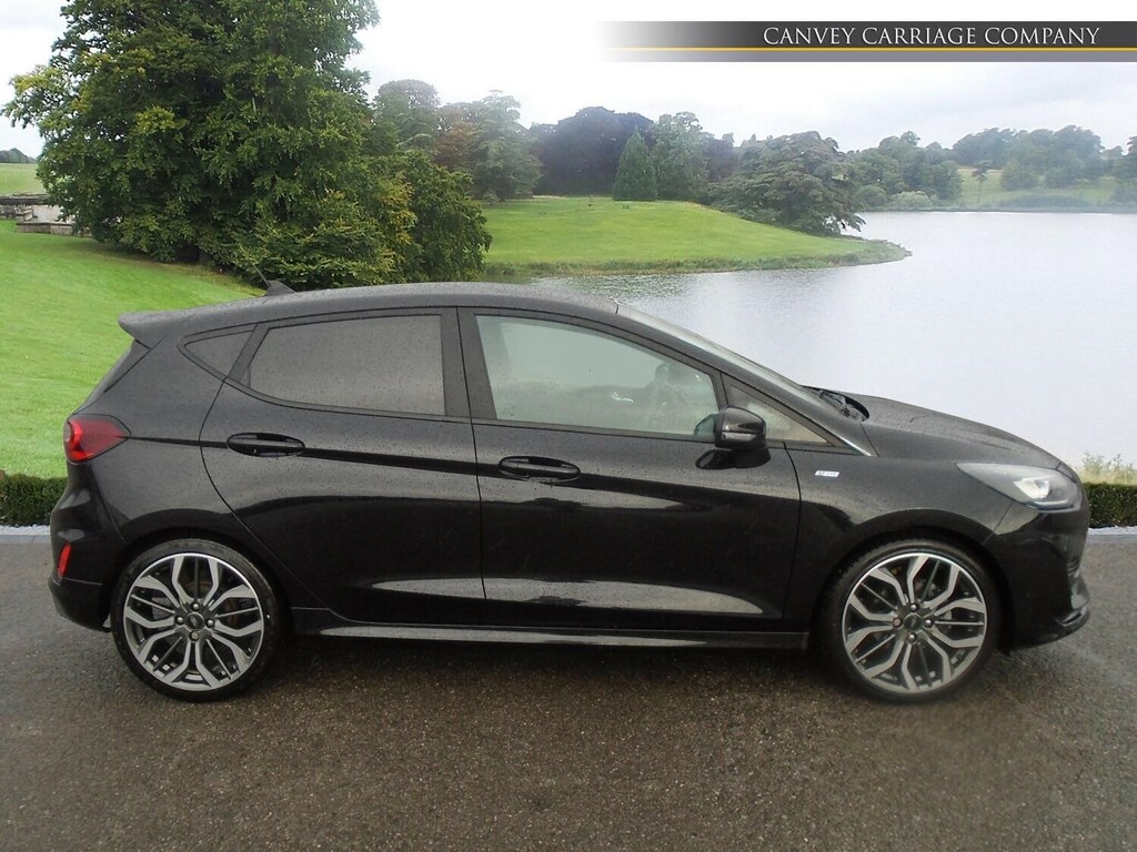 Ford Fiesta 1.0T Ecoboost Mhev St-line X Edition Euro 6 Ss MT72PDK Black #5