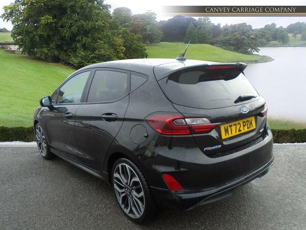 Ford Fiesta 1.0T Ecoboost Mhev St-line X Edition Euro 6 Ss MT72PDK Black #4
