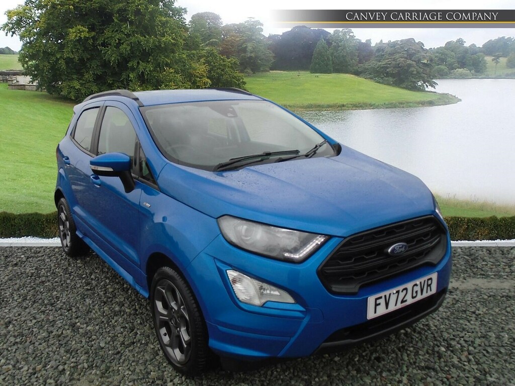 Ford Ecosport 1.0T Ecoboost St-line Euro 6 Ss Blue
