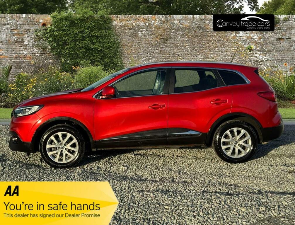 Renault Kadjar Suv 1.5 Dci Dynamique Nav Edc Euro 6 Ss 20 LX66HCN Red #3