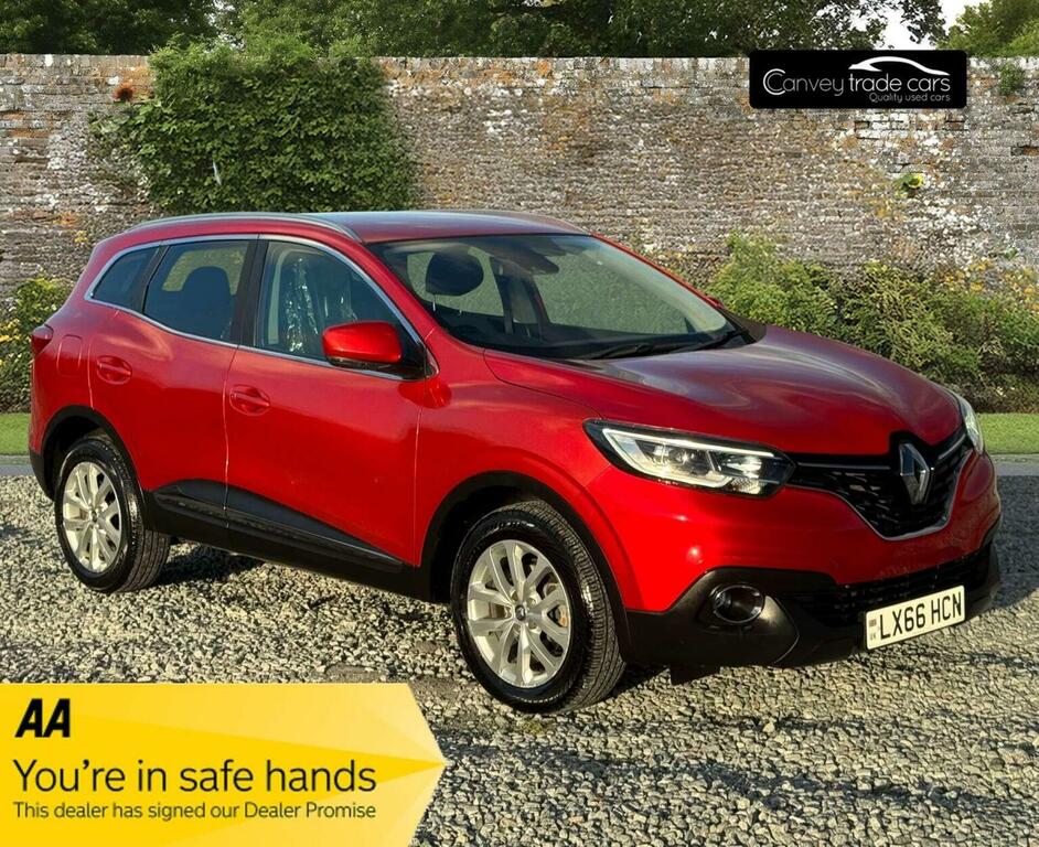 Renault Kadjar Suv 1.5 Dci Dynamique Nav Edc Euro 6 Ss 20 Red