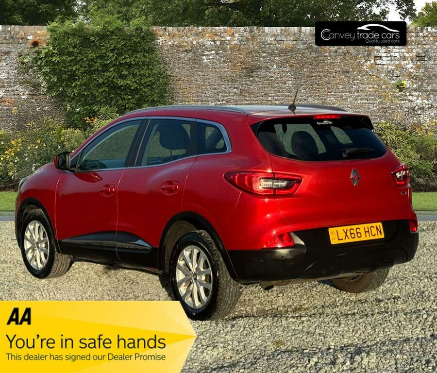 Renault Kadjar Suv 1.5 Dci Dynamique Nav Edc Euro 6 Ss 20 LX66HCN Red #2