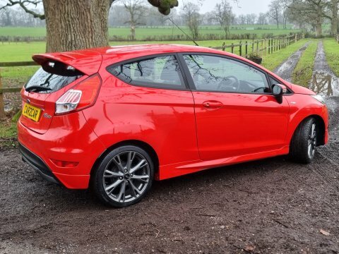 Ford Fiesta St-line New Cam YP17SXF Red #4