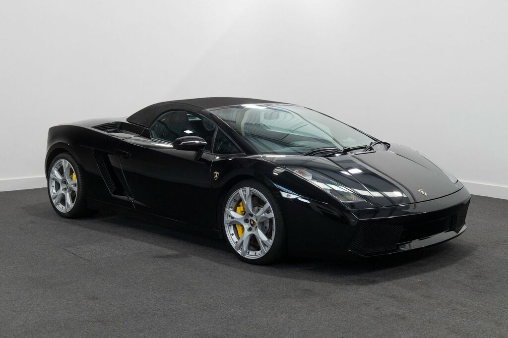 Lamborghini Gallardo Spyder Auto Black #2