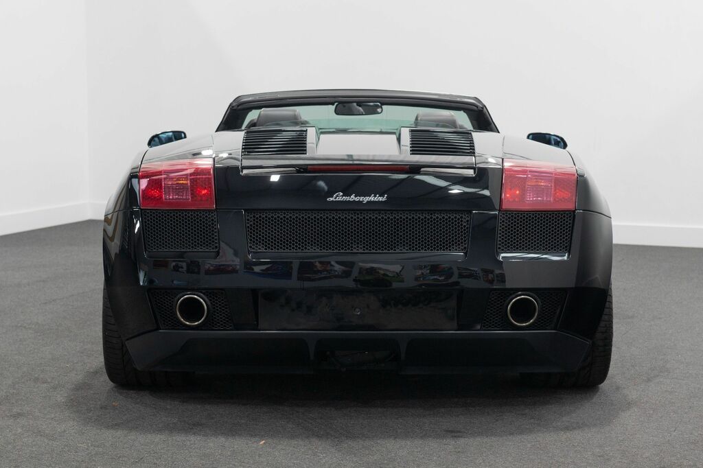 Lamborghini Gallardo Spyder Auto Black #8