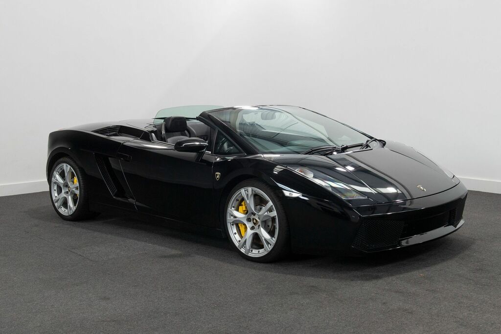 Lamborghini Gallardo Spyder Auto Black #1
