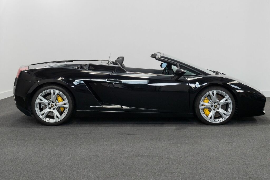 Lamborghini Gallardo Spyder Auto Black #4