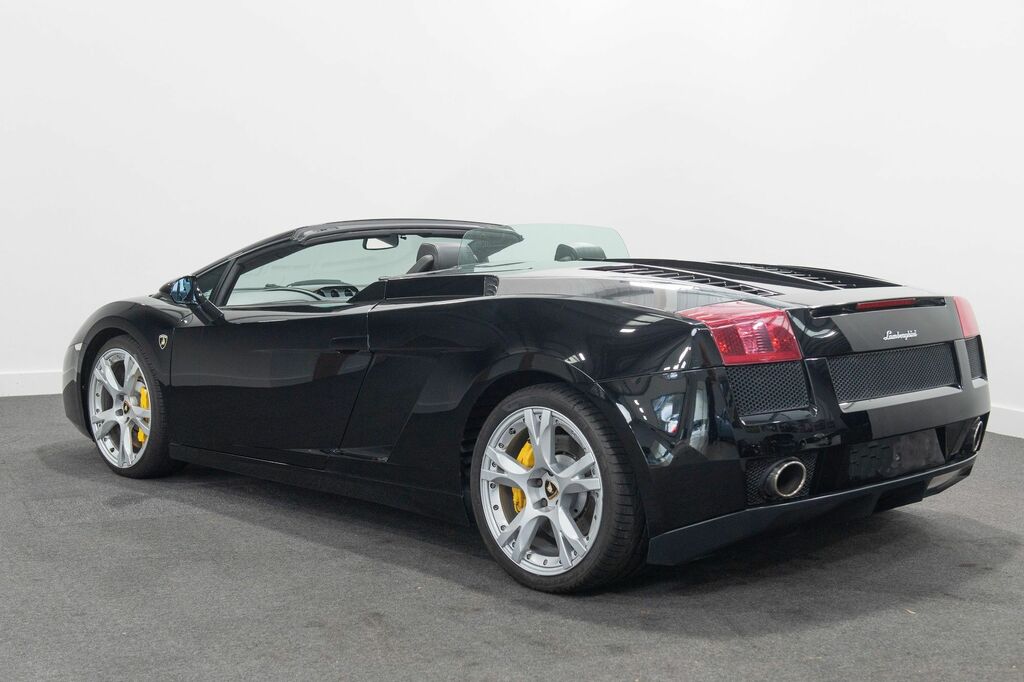 Lamborghini Gallardo Spyder Auto Black #7