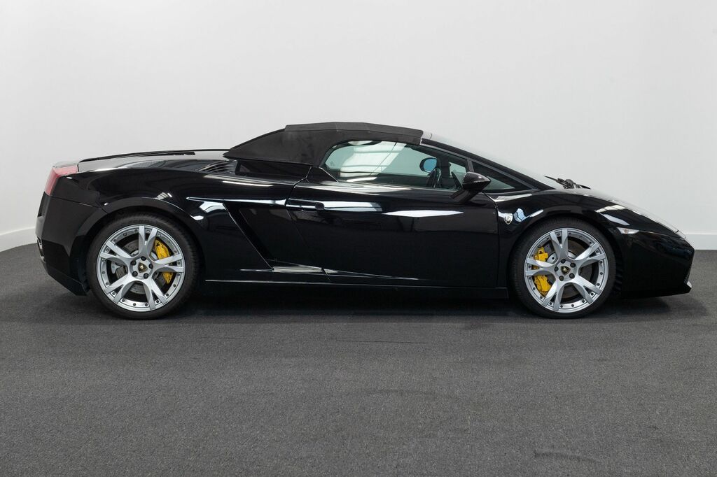 Lamborghini Gallardo Spyder Auto Black #3