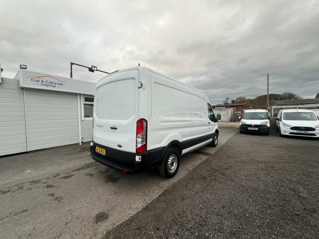 Ford Transit Custom 2L Leader LA72WJL White #6