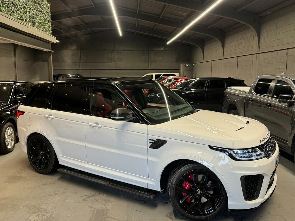 Land Rover Range Rover Sport Suv 5.0 P575 V8 Svr 4Wd Euro 6 Ss 202 White