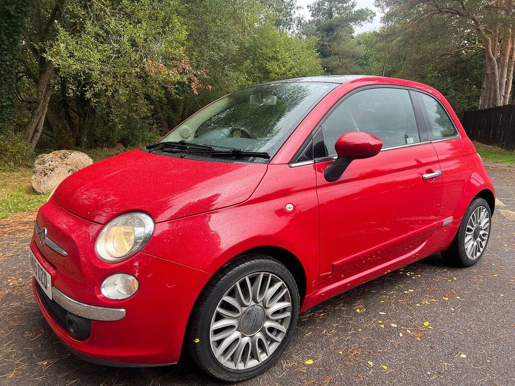 Fiat 500 1.2 500 1.2 69Hp Lounge 2015 2015 WM15OZD Red #3