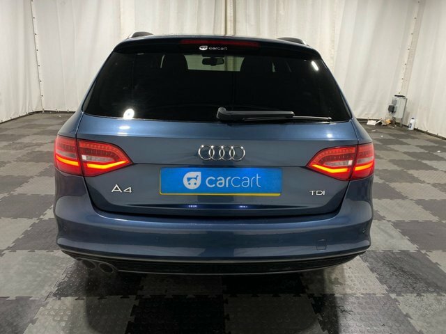 Audi A4 Avant Tdi Black Edition Estate YC15WTR Blue #6