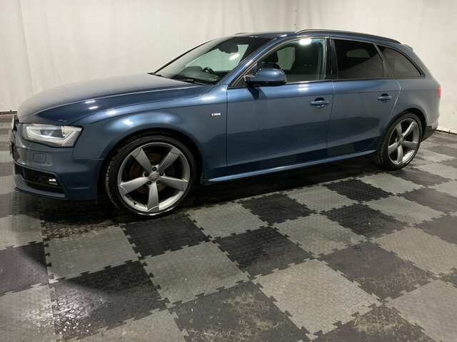 Audi A4 Avant Tdi Black Edition Estate YC15WTR Blue #3