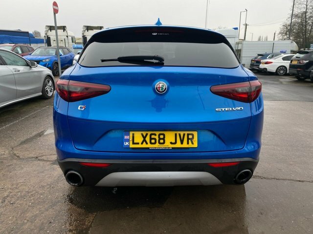 Alfa Romeo Stelvio Td Milano Edizione Suv LX68JVR Blue #6