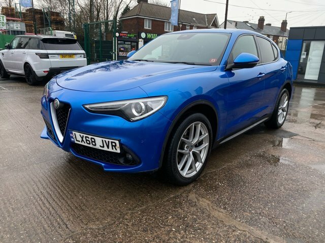 Alfa Romeo Stelvio Td Milano Edizione Suv LX68JVR Blue #3