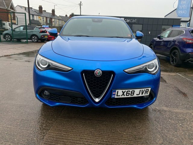 Alfa Romeo Stelvio Td Milano Edizione Suv LX68JVR Blue #2