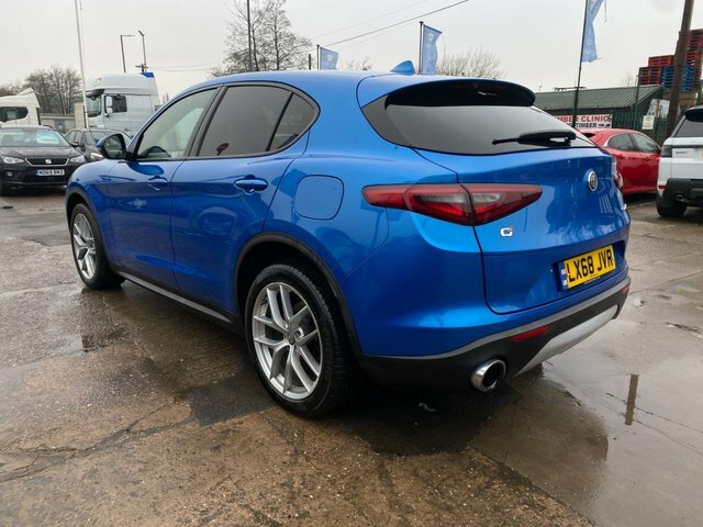Alfa Romeo Stelvio Td Milano Edizione Suv LX68JVR Blue #5