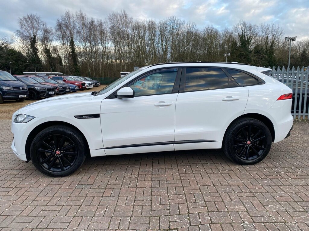 Jaguar F-Pace 2.0 D240 R-sport Awd Euro 6 Ss HG69EGZ White #4