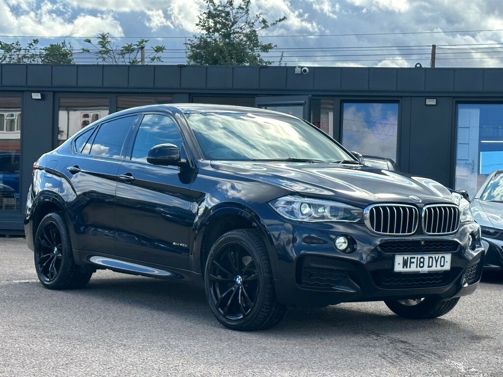 BMW X6 3.0 40D M Sport Xdrive Euro 6 Ss Black