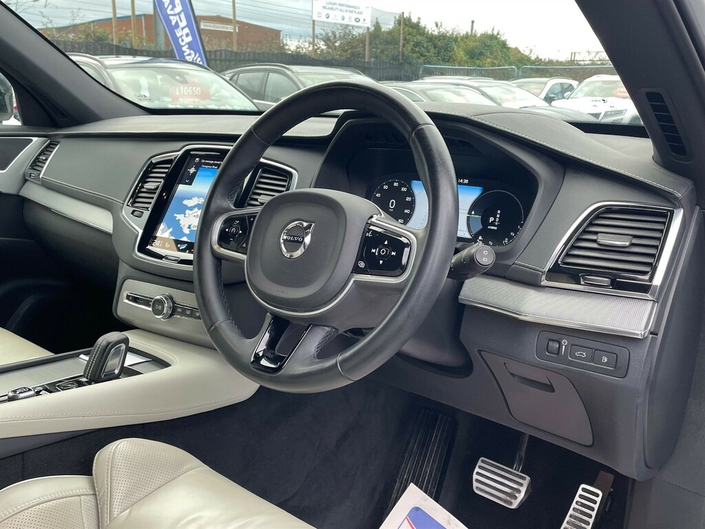Volvo XC90 2.0H T8 Recharge 18.8Kwh R-design 4Wd Euro 6 MM71KGK White #6