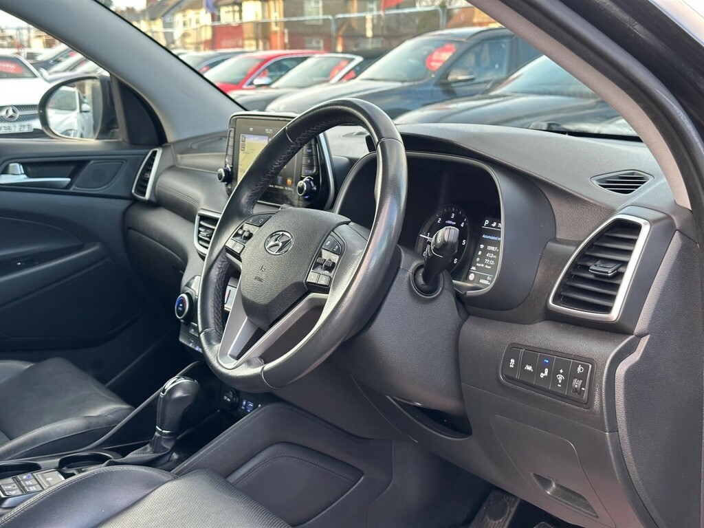 Hyundai Tucson 1.6 Crdi Mhev Premium Dct Euro 6 Ss Black #4