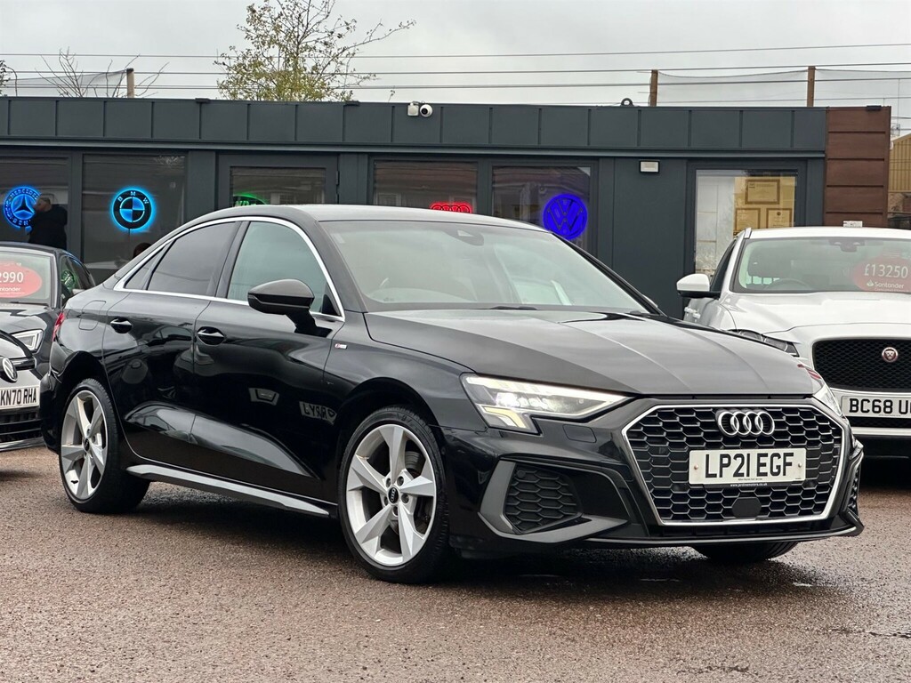 Audi A3 1.0 Tfsi 30 S Line S Tronic Euro 6 Ss Black