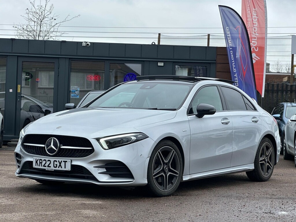 Mercedes-Benz A Class 2.0 D Amg Line Edition Premium Plus 8G-dct Euro KR22GXT Silver #3