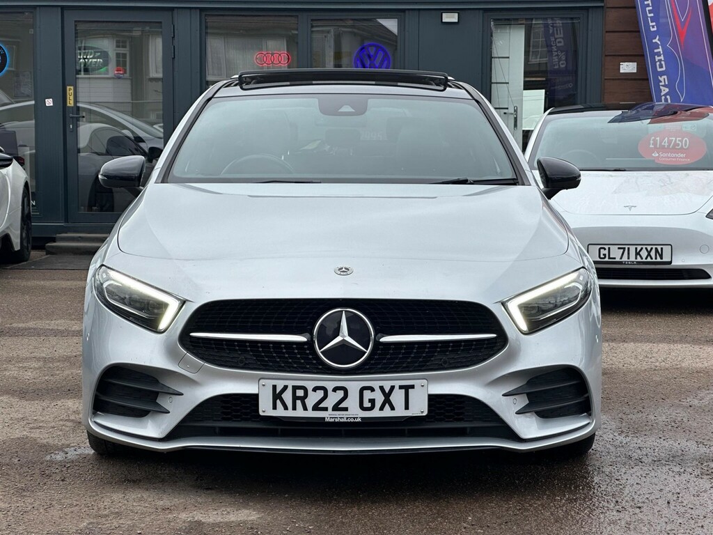 Mercedes-Benz A Class 2.0 D Amg Line Edition Premium Plus 8G-dct Euro KR22GXT Silver #2
