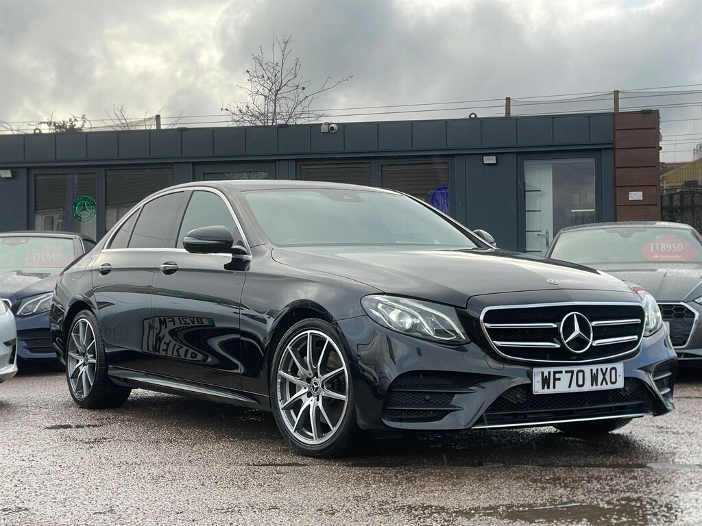 Mercedes-Benz E Class 2.0 Amg Line Edition G-tronic Euro 6 Ss Black