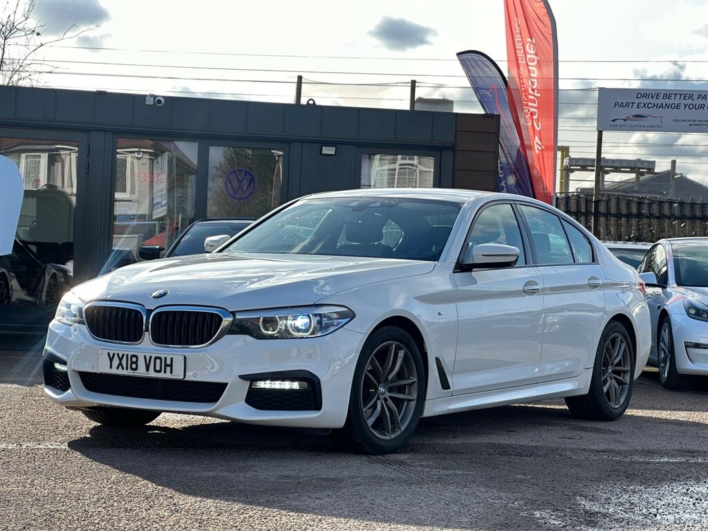 BMW 5 Series 2.0 520D M Sport Euro 6 Ss YX18VOH White #2