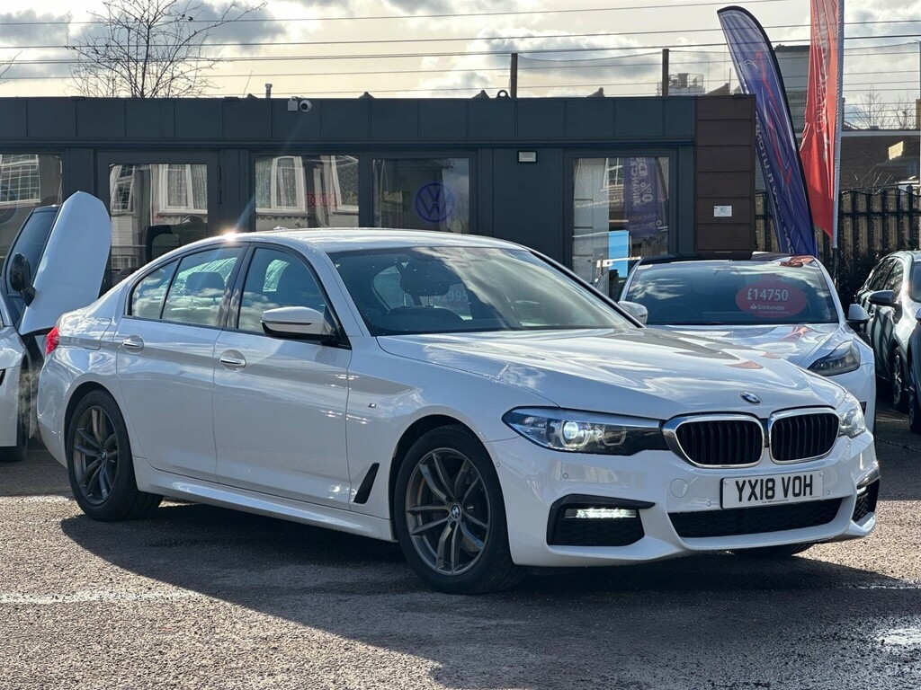 BMW 5 Series 2.0 520D M Sport Euro 6 Ss White