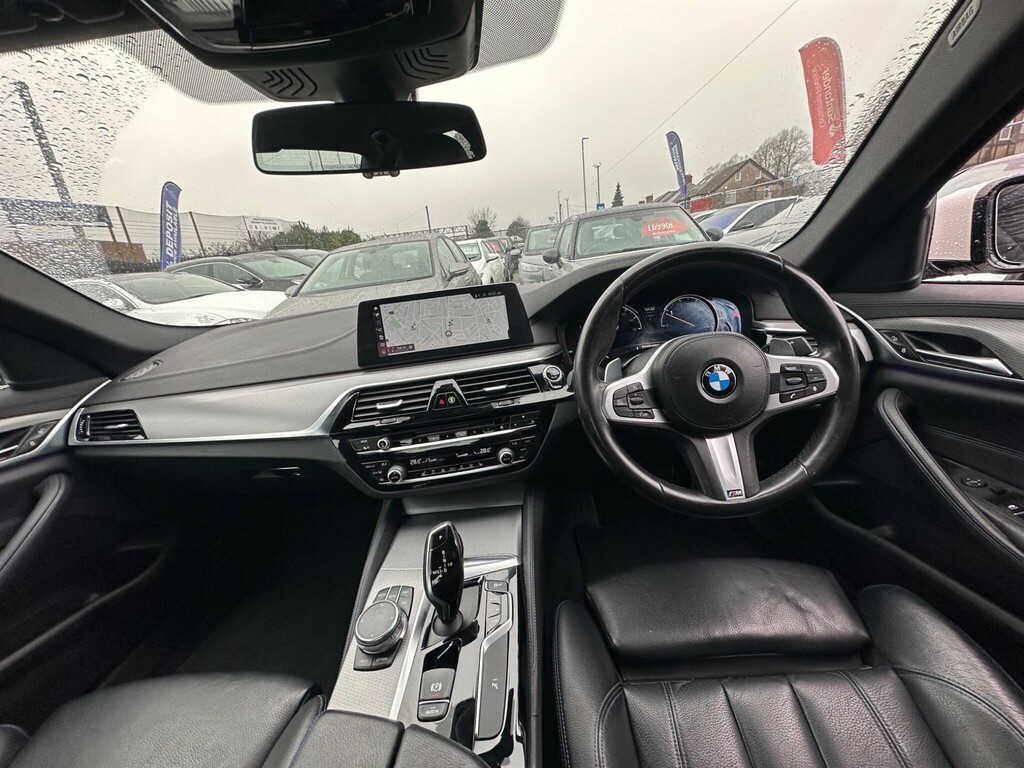BMW 5 Series 2.0 520D M Sport Euro 6 Ss YX18VOH White #4