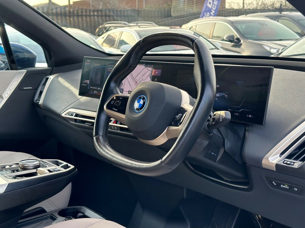 BMW iX 40 76.6Kwh M Sport Edition Suv X YC72TPY Blue #4