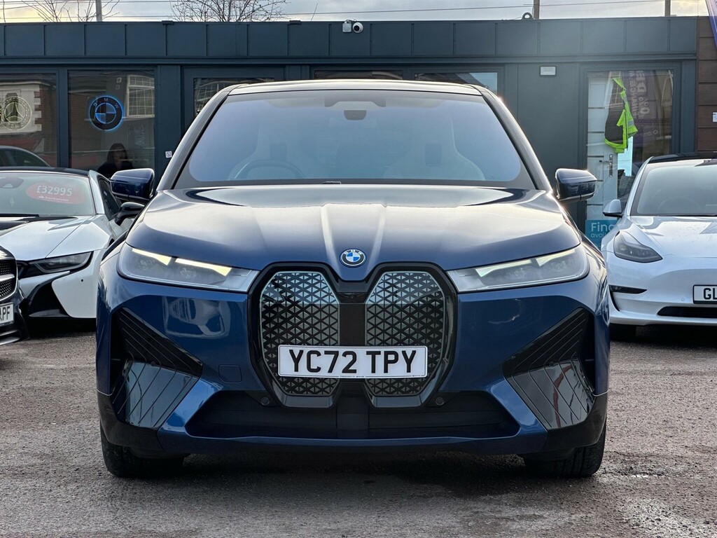 BMW iX 40 76.6Kwh M Sport Edition Suv X YC72TPY Blue #2